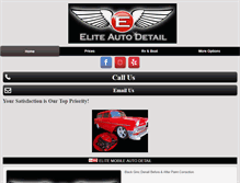 Tablet Screenshot of elitemobileautodetail.com